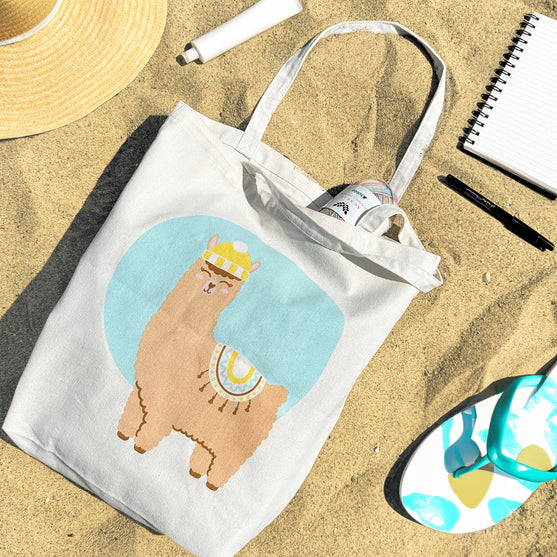 Shopper i canvas - Alpaca - Hobbii
3