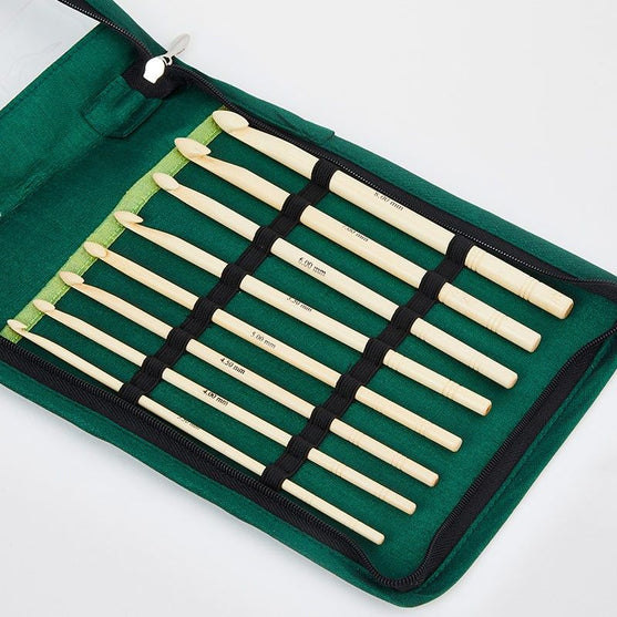 Bamboo set med virknålar - KnitPro
4