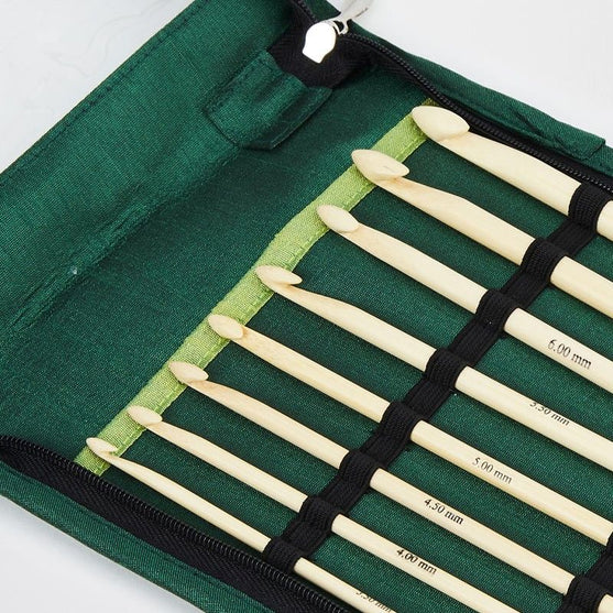 Bamboo set med virknålar - KnitPro
5
