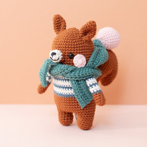 Bruno Squirrel - Virkpaket
3