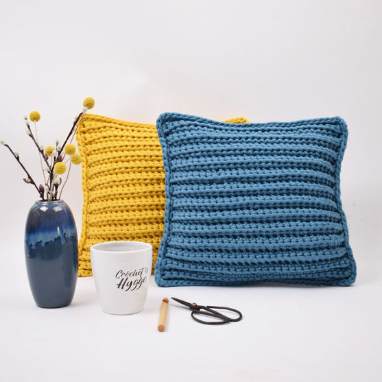 Bungee Ribb Kudde - Kvadratisk
4