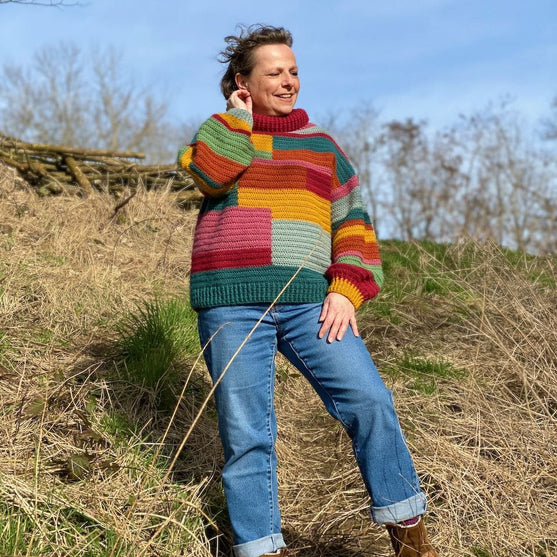 Colour Block - Tröja
3