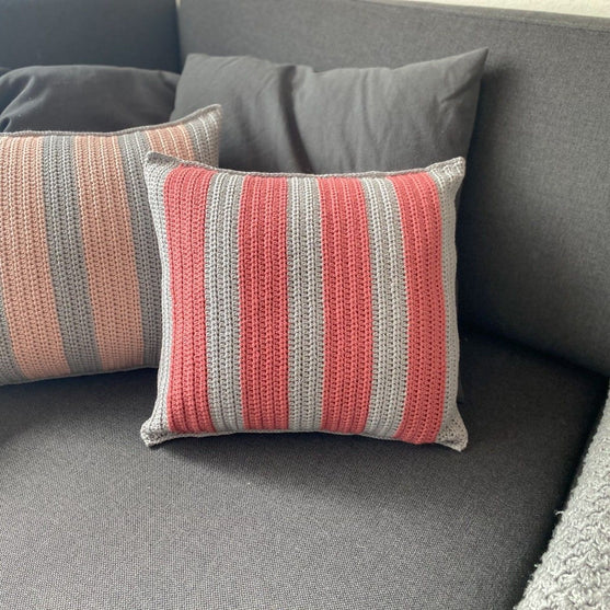 Cotton Stripes Kudde – Kvadratisk
5