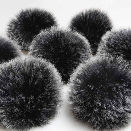 Pom pom - Mörkgrå - Go Handmade
2