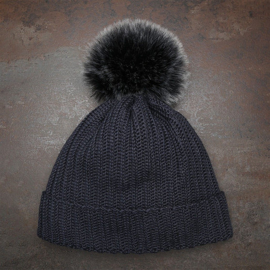 Pom pom - Mörkgrå - Go Handmade
3