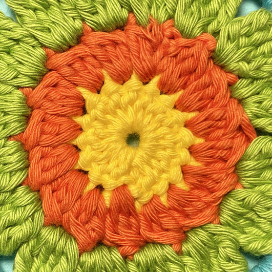 Hobbii Granny Square - Solros
3