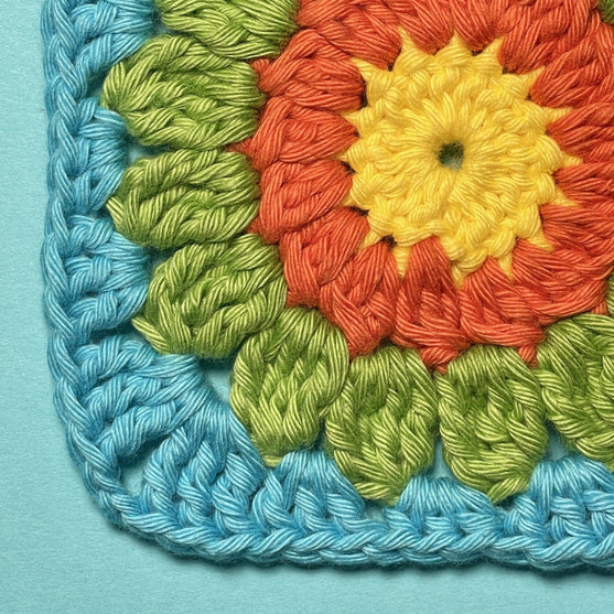 Hobbii Granny Square - Solros
4