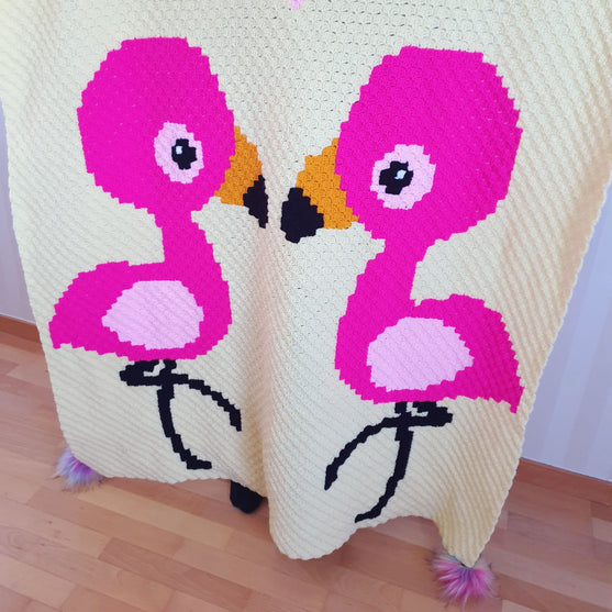 Flamingo Love - Filt
2