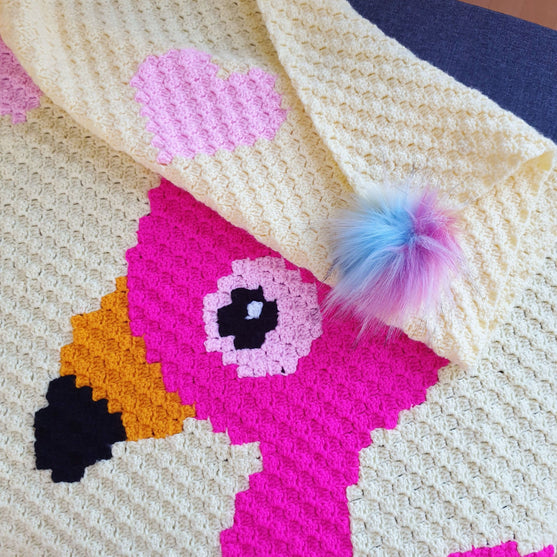 Flamingo Love - Filt
3