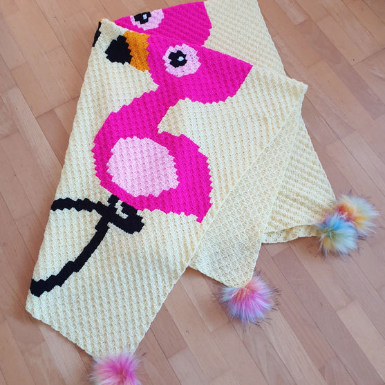 Flamingo Love - Filt
4