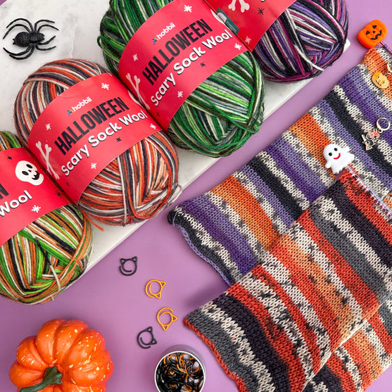 Scary Sock Wool (Begränsad utgåva) - Hobbii
2