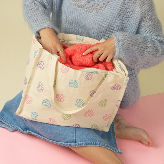 Canvas Shopper med dragsko - Hobbii
6