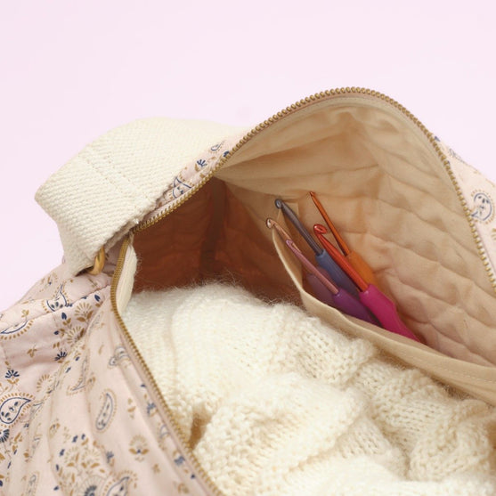 Quiltad garnväska - Duffle - Hobbii
4