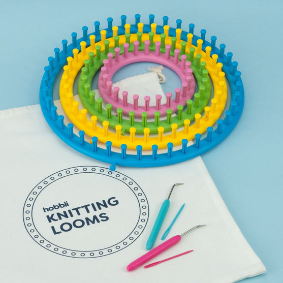 Set med stickringar - 4 storlekar - Hobbii
2