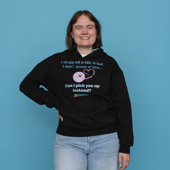 Dropped A Stitch Hoodie - Yarniis (Limited Edition) - Hobbii
3