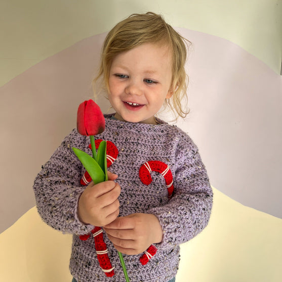 Candy Canes - Barntröja
4
