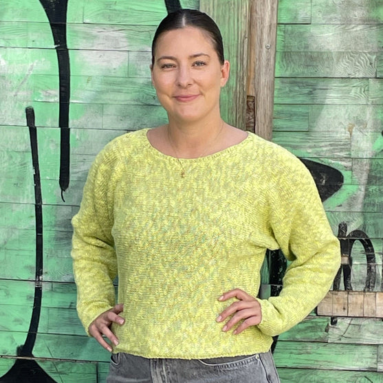 Batyah - Jumper med fladdermusärm
3