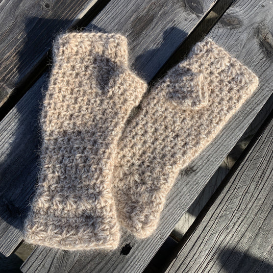 Soft Twist – Pannband och tumvantar
7