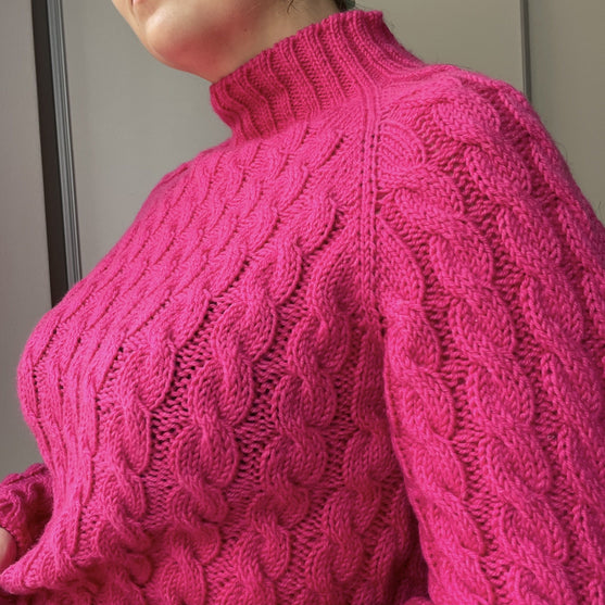 Easy Cable Sweater - Tröja
2