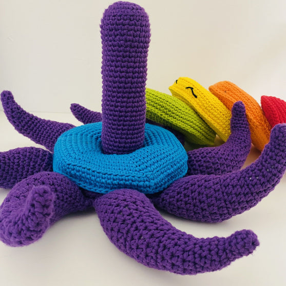 Octopus - Stapelleksak
4