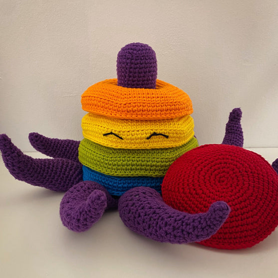 Octopus - Stapelleksak
2