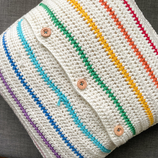 Woven Rainbow Kudde
4