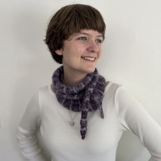 Frosted Violets - Halsduk
2