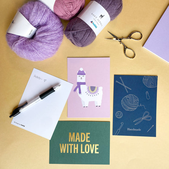 Postcards - 6 pcs. - Wool Is Cool - Hobbii
7