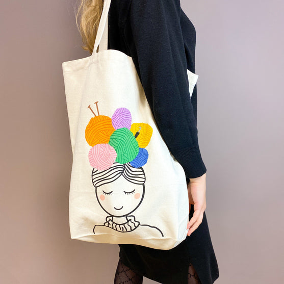 Shopper i canvas - Hobbii
2