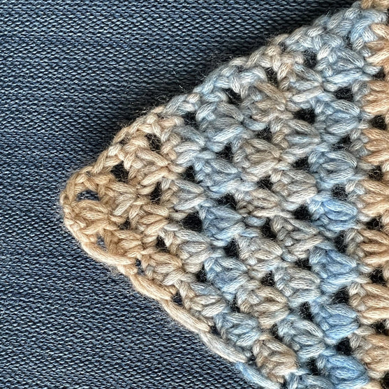 Lacy Afternoon - Sjal i tunisisk virkning
4