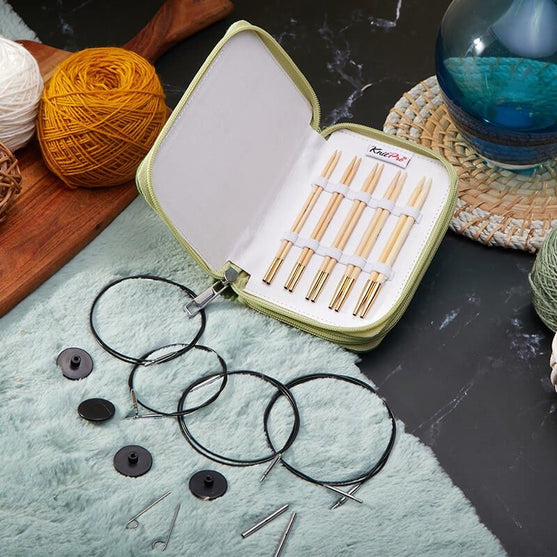 Bambu startset med utbytbara ändstickor - KnitPro
4