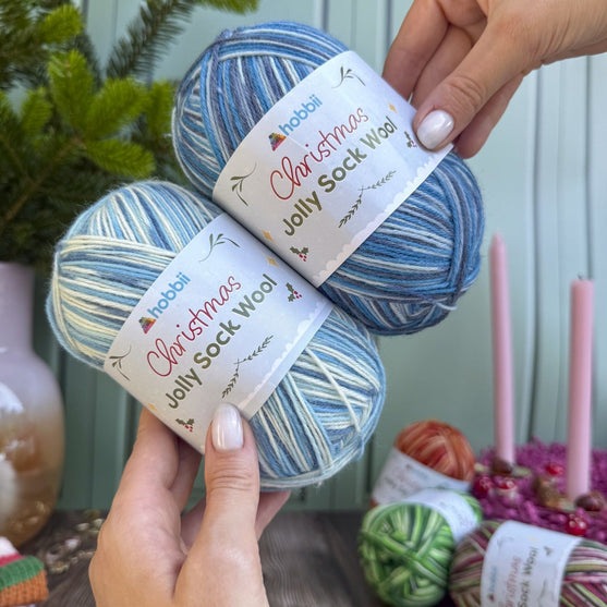 Jolly Sock Wool (Begränsad utgåva) - Hobbii
3