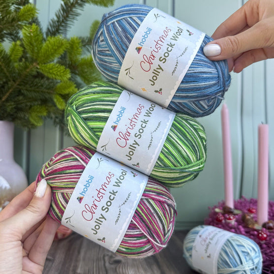Jolly Sock Wool (Begränsad utgåva) - Hobbii
2