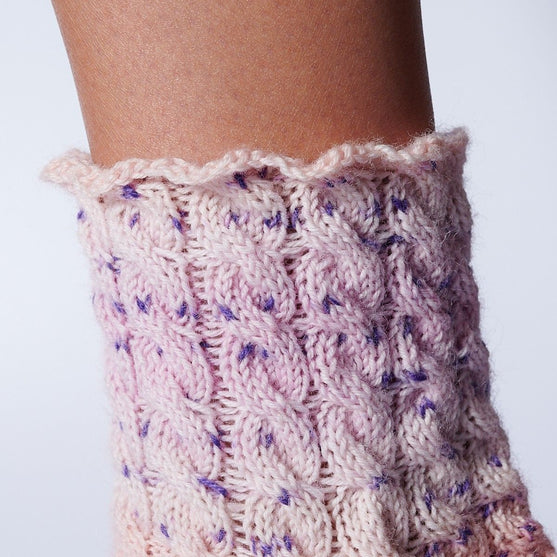 Strumpor med Flätor
4