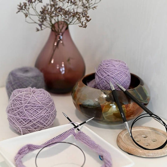 Karbonz rundstickor - KnitPro
5