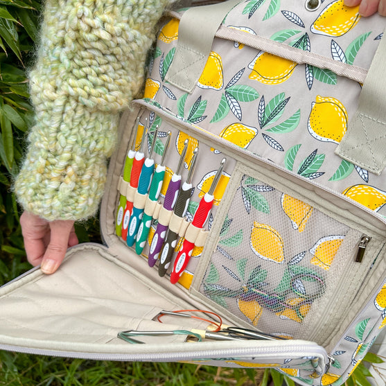 Garnväska med tryck - Hobbii
6