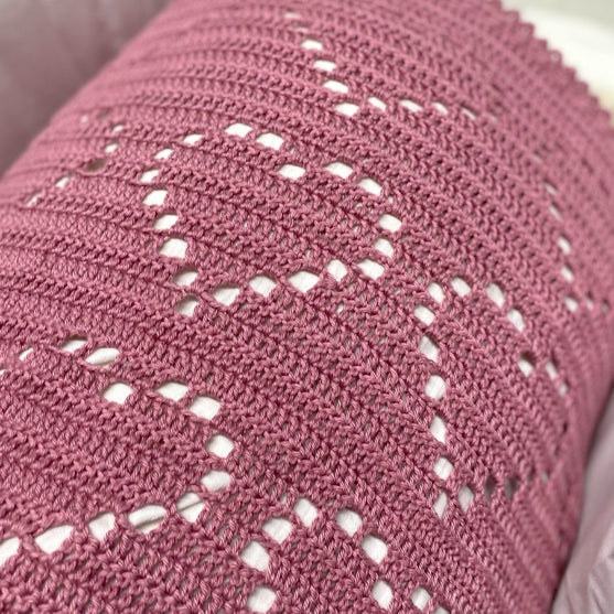 Lovely Hearts Bamboo - Babyfilt
3