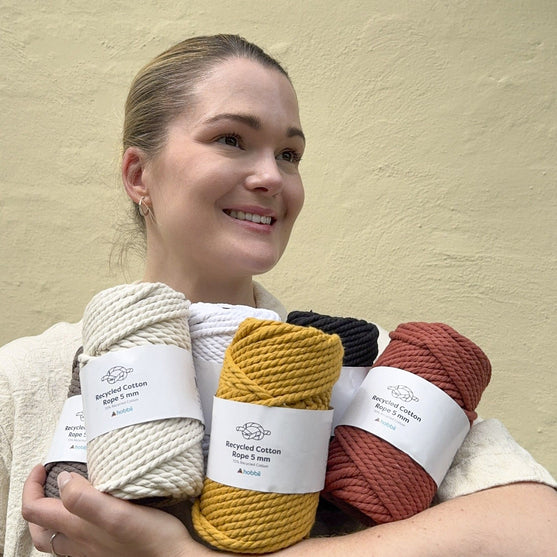 Recycled Cotton Rope (5 mm - 0.19 in) - Hobbii
6