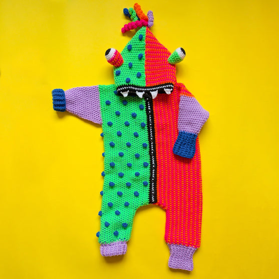 Monster Romper - Halloween-overall
2