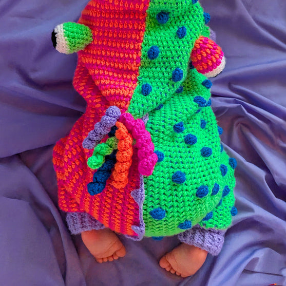 Monster Romper - Halloween-overall
6