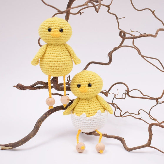 Påskkycklingar med skal - Små
3