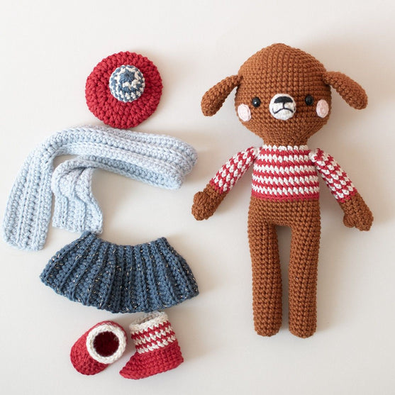 Madeleine Dog - Virkpaket
3