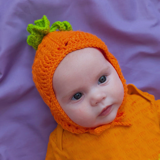 Baby Boo Bonnets - Halloween mösstrio
5