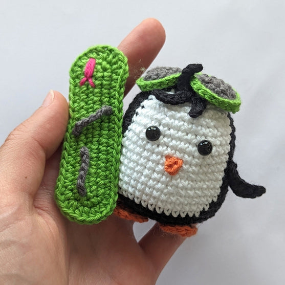 Brady - The Snowboarding Penguin
2