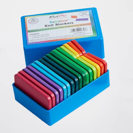Rainbow Knit Blockers - Kammar till Knit Blocking - KnitPro
2