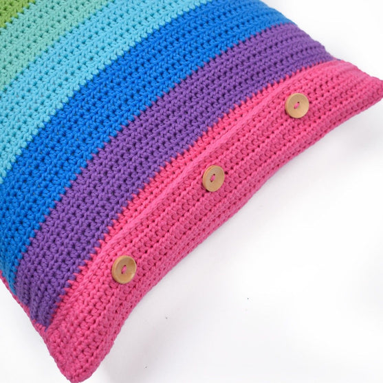 Rainbow Stripes Kudde
2
