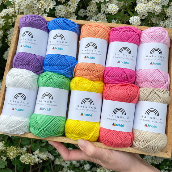 Rainbow Cotton 8/8 - Hobbii
2