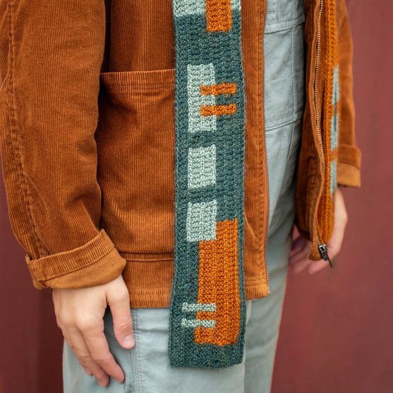 Rust & Rhythm - Halsduk med huva
4