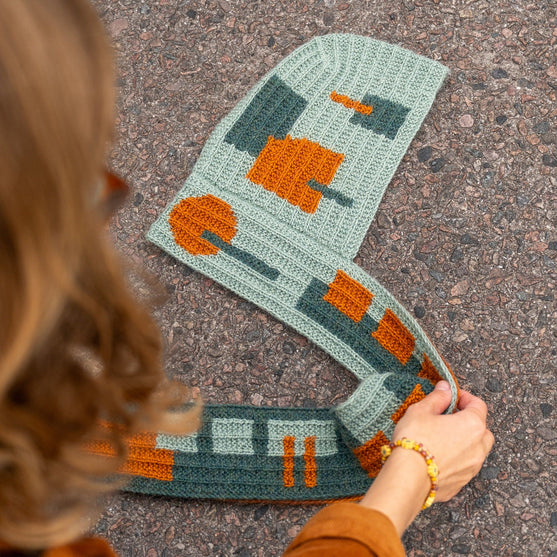 Rust & Rhythm - Halsduk med huva
3