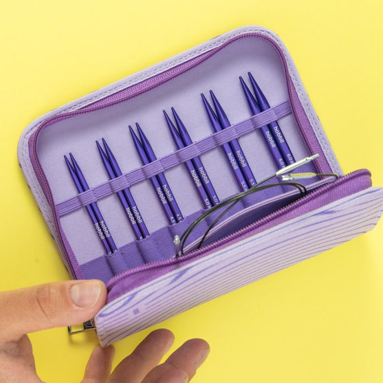 Stellar Short Interchangeable Circular Needle Set Essential - Amethyst - Hobbii
3